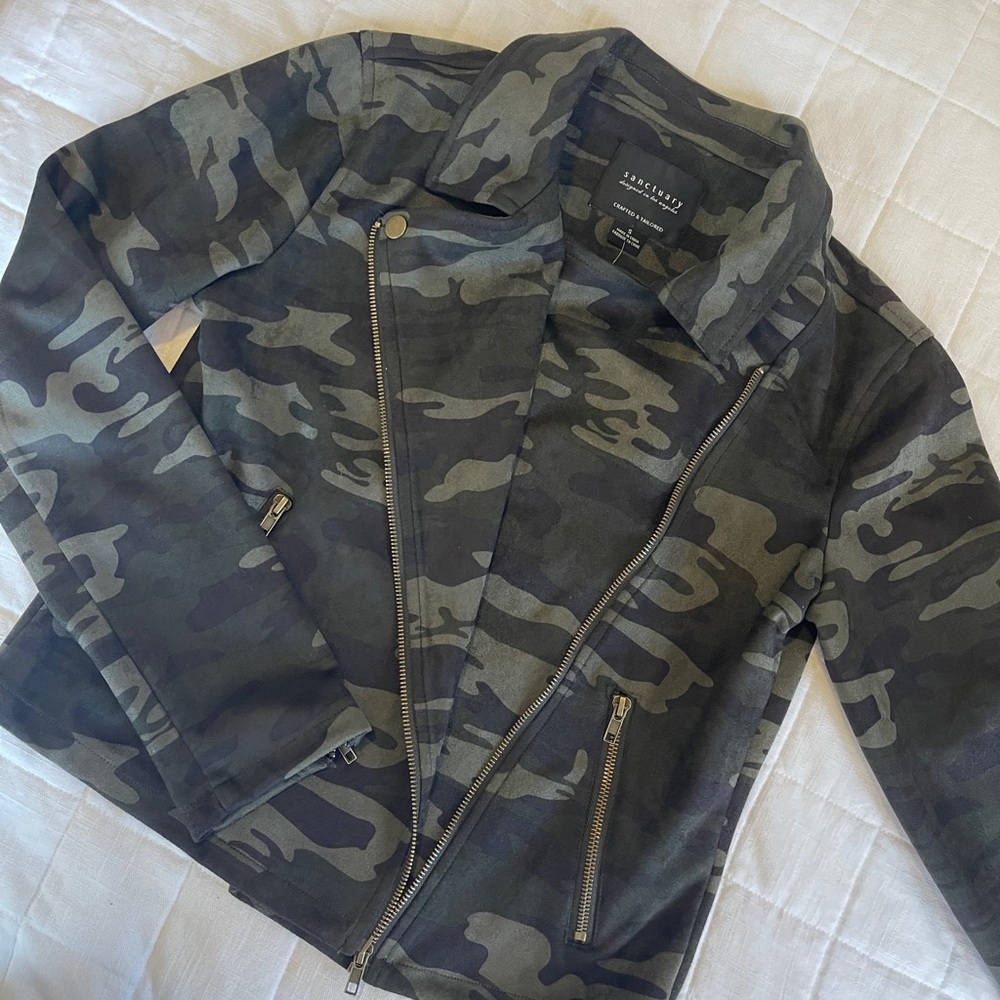 SANCTUARY CAMO JACKET